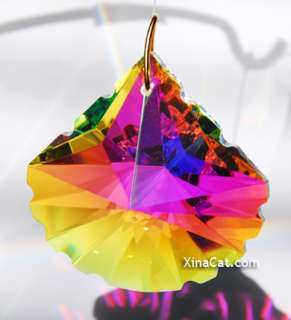 Scallop Spade 50mm AB Austrian Crystal Prism SunCatcher  