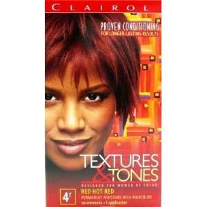  Clairol Text & Tone #4R Red Hot Red Beauty