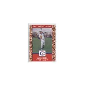  1989 Columbus Clippers Police #1   Chuck Cary Sports 