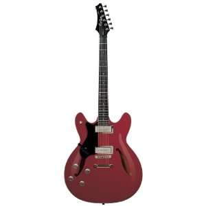   UltraLux Electric Guitar (Left Handed, Cream Red) Musical Instruments