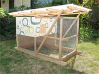 The Garden Coop – We also offer plans for a walk in chicken coop 