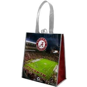  Alabama Crimson Tide Stadium Photoprint Reusable Tote Bag 