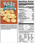 Munchos Light tasting Crispy Snack Potato Crisps Chips LSS bag 2oz 