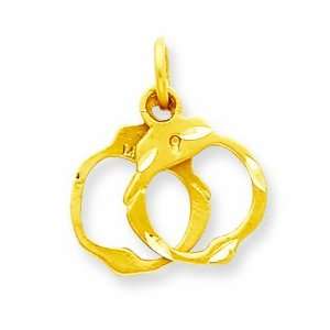  14k Handcuffs Charm Shop4Silver Jewelry