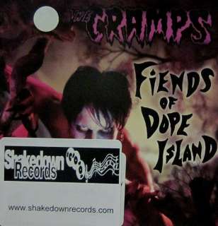 The Cramps(CD Album)Fiends Of Dope Island Vengeance VENGEANCE675 