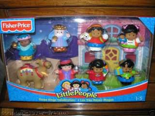 New Fisher Price Little People Three Kings Playset  