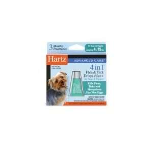 Hartz Advanced Care 4in1 Flea & Tick Drops Plus+ For Dogs and Puppies 