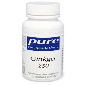  Ginkgo 250   60 Capsules   Pure Encapsulations Health 