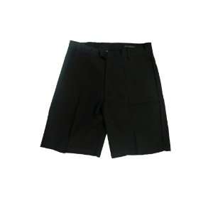 Greg Norman Mens Wrinkle Resistant Golf Style Shorts   Black   36
