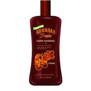 Hawaiian Tropic Dark Tanning Oil, 4 Fluid Ounce Bottles (Pack of 2)