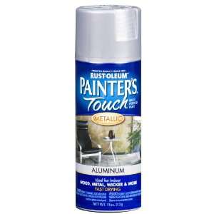  Rust Oleum 240554 Painters Touch Satin Spray, Aluminum 