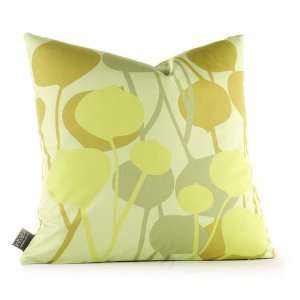  Inhabit Seedling Graphic Pillow   in Pale Green