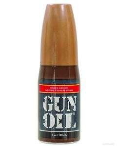 GUN OIL SILICONE PERSONAL LUBRICANT 4 oz Bottle  