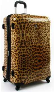 Heys 29 Exotic Spinner Epandable Luggage Case LEOPARD 806126009510 