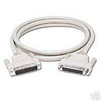 DB 25 Male Female Extension Cable 25 FT  