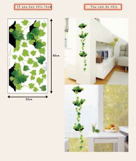 Ivy Vine Decor Mural Sticker Wall Paper Decals SWST 16  