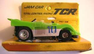   Ideal TCR Jam Slot Less Slotless Car Race Rare Unused 1977 1978  