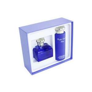 RALPH LAUREN BLUE Perfume. 2 PC. GIFT SET ( EAU DE TOILETTE SPRAY 4.2 