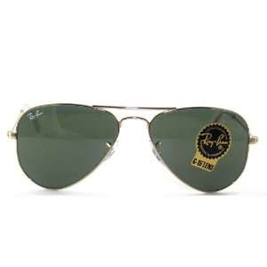  Ray BAn RB3044 Gold/ G 15XLT L0207 52mm Sunglasses 