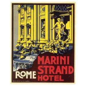 Marini Strand Hotel, Richter & Napoli Anonymous. 40.00 inches by 49 