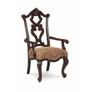  Grand European Splat Back Arm Chair   Set of 2