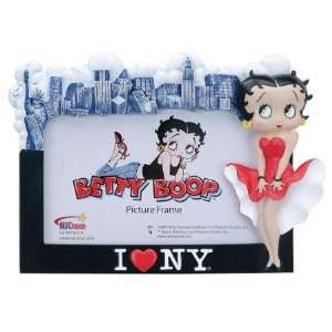   FR929 I Love New York Betty Boop 4x6 Picture Frame