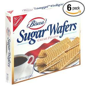 Biscos Sugar Wafers, 8.5 Ounce Boxes Grocery & Gourmet Food