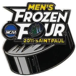  NCAA 2011 Mens Ice Hockey Frozen Four Puck Pin Sports 