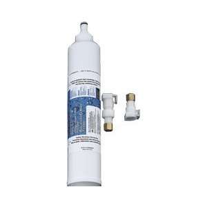   GE SmartWater In Line Refrigerator Filter   White Finish Electronics