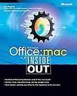 Microsoft Office v. X for Mac Inside Out (Inside Out (Microsoft 