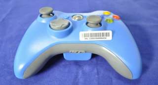 Wireless Blue Controller For Microsoft Xbox 360  