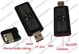 HD Mini DV USB Spy Hidden Camera Metal Lighter Video Recorder 