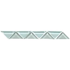   Triangle Clear Glass Borders Volta Ceramic Tile