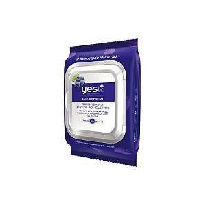  Yes to Blueberries Facial Towelette 30ct (Quantity of 4 