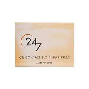 Zon Cosmedix 24/7 Oil Control Blotting Tissues   65 ct Amber Powder 