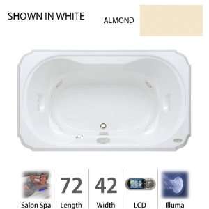 Jacuzzi BEL7242 CCR 5IH A Almond Bellavista 72 x 42 Bellavista Drop 