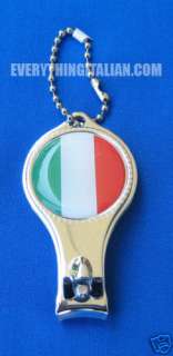 Italian Flag Nail Clipper / Bottle Opener  