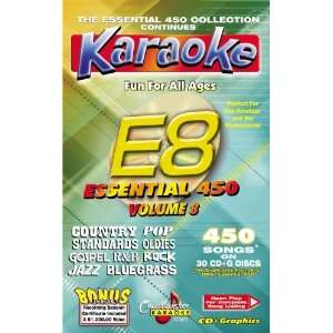  Chartbuster Karaoke Essential 450 Vol. 8 Karaoke Cd+G 