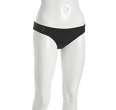 Nanette Lepore black Heartbreaker long triangle halter bikini top 