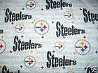 nfl pittsburg steelers flannel fabric rare oop fq expedited shipping
