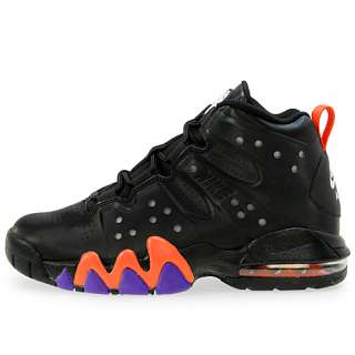 NIKE AIR MAX BARKLEY (GS) BIG KIDS Size 5 Black Basketball Shoes Cheap 