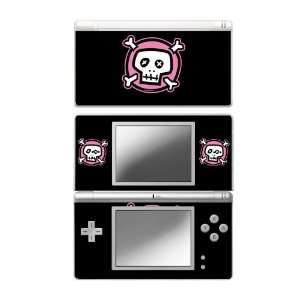 Combo Deal Nintendo DS Lite Skin plus Screen Protector Skin   Pink 