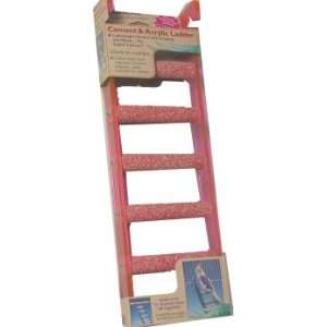  5 Step Cement Ladder w/Acrylic Frame   Asst. Colors   16L 