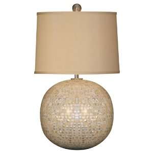  Pinzon Mother of Pearl Orb Table Lamp
