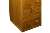 Quality Pippy Burr Oak Six Drawer Tall Chest of Drawers x  