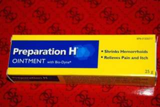 Preparation H OINTMENT with Bio Dyne, NOT in USA market 25g  