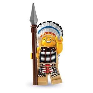  Lego Minifigures Tribal Chief   Series 3, 8803 Toys 