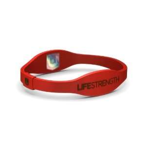    LifeStrength Negative Ion Bracelet, Red, X Small