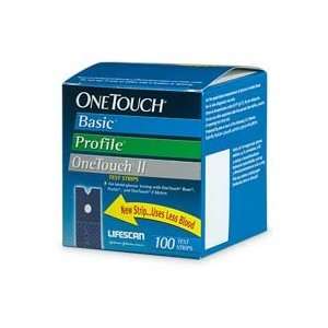  OneTouch Basic 100 Diabetic Test Strips One Touch Health 