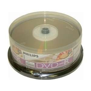  100 Philips Lightscribe 16X DVD R 4.7GB (Version 1.2 